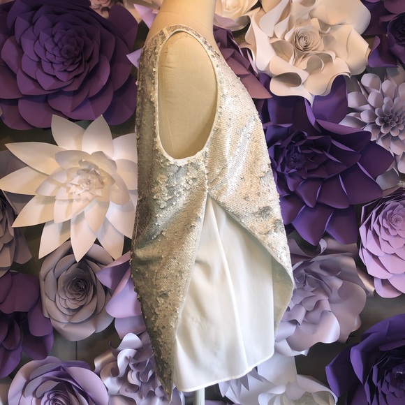 Two toned sequence top - Picture 5 of 8